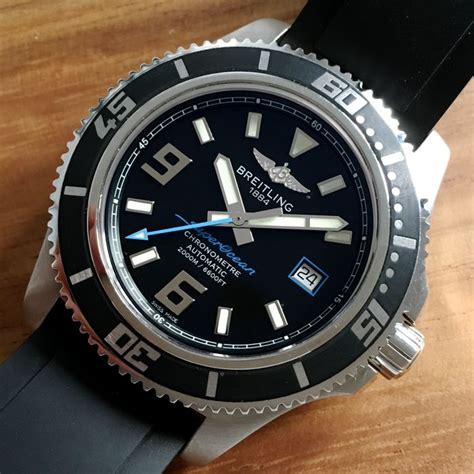 breitling superocean bezel replacement|breitling superocean bezel problems.